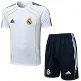 Kit Entrenamiento Real Madrid 2025/26-White with Green